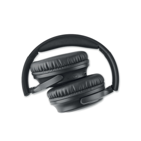 Casque personnalisable pliable ANC fonction main libre et microphone - SILENT
