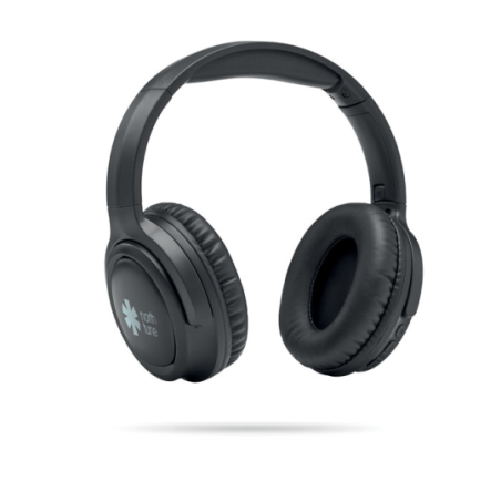 Casque personnalisable pliable ANC fonction main libre et microphone - SILENT