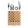 Coffret sommelier personnalisable avec un jeu d'échecs - CHESSET Coffret sommelier personnalisable avec un jeu d'échecs - CHESSET