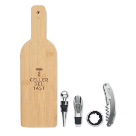 Coffret sommelier personnalisable en forme de bouteille - VINOVAULT Coffret sommelier personnalisable en forme de bouteille - VINOVAULT