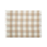 Couverture personnalisable en mohair recyclé à carreaux - QUET