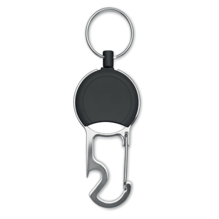 Porte-badge extensible publicitaire en ABS avec décapsuleur - PULRIC Porte-badge extensible publicitaire en ABS avec décapsuleur - PULRIC