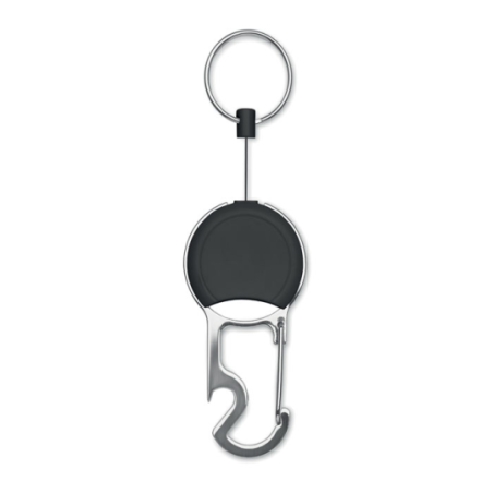 Porte-badge extensible publicitaire en ABS avec décapsuleur - PULRIC Porte-badge extensible publicitaire en ABS avec décapsuleur - PULRIC
