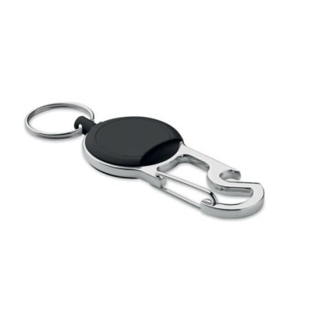 Porte-badge extensible publicitaire en ABS avec décapsuleur - PULRIC Porte-badge extensible publicitaire en ABS avec décapsuleur - PULRIC
