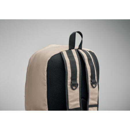 Sac à dos personnalisable pour ordinateur 15" en coton recyclé - LEIRUR
