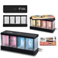 Horloge LED personnalisable...