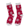 Chaussettes personnalisable avec motifs de Noël en polyester Taille S/M ou L/XL - Scrubit Chaussettes personnalisable avec motifs de Noël en polyester Taille S/M ou L/XL - Scrubit