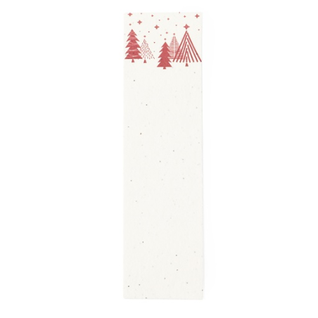 Marque-page de noël personnalisable en papier ensemencé de pétunia - Baird Marque-page de noël personnalisable en papier ensemencé de pétunia - Baird