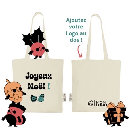 Sac shopping personnalisé 100% coton 140 g/m² - Lëon Sac shopping personnalisé 100% coton 140 g/m² - Lëon