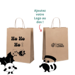 Sac en papier kraft recyclé...