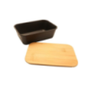 Bento personnalisable avec couvercle en bambou IKOMA Bento personnalisable avec couvercle en bambou IKOMA