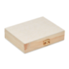 Set de peinture personnalisable dans une malette en bois Set de peinture personnalisable dans une malette en bois