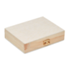 Set de peinture personnalisable dans une malette en bois Set de peinture personnalisable dans une malette en bois