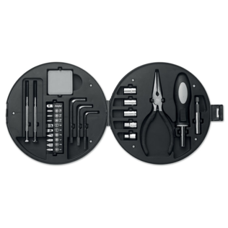 Set d'outils publicitaire en forme de roue Set d'outils publicitaire en forme de roue
