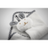 Serviette lapin personnalisable en polyester velours 180g/m2 - 31 x 37 cm Serviette lapin personnalisable en polyester velours 180g/m2 - 31 x 37 cm