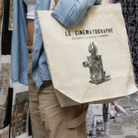 Tote bag personnalisé en coton et chanvre 270g/m2 Made in France - Compiègne
