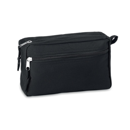 Trousse de toilette en RPET 600D Trousse de toilette en RPET 600D