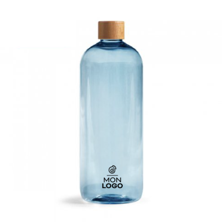 Bouteille personnalisable 1L en PET recyclé Fabrication Française - Juju Bouteille personnalisable 1L en PET recyclé Fabrication Française - Juju