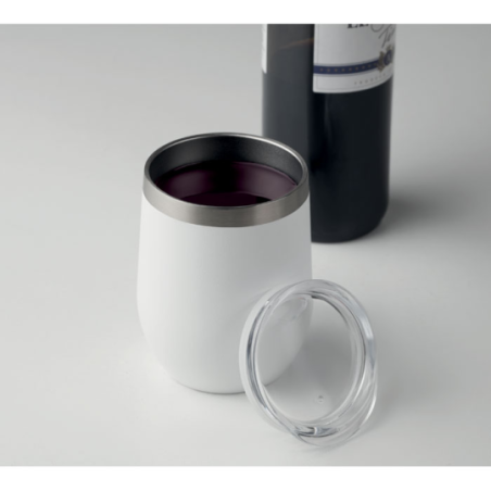 Mug personnalisable double paroi en acier inoxydable 300ml