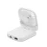 Mini ventilateur portable et pliable publicitaire avec tour de cou réglable 3000 mAh Mini ventilateur portable et pliable publicitaire avec tour de cou réglable 3000 mAh