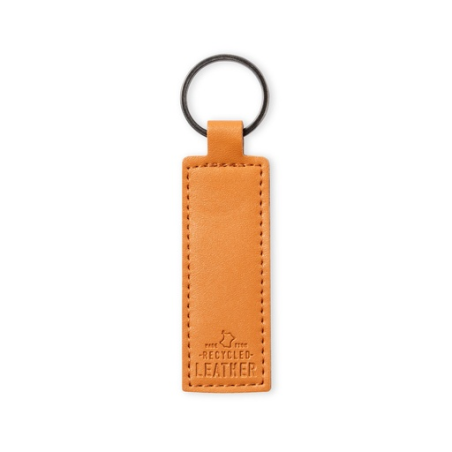 Porte-clés personnalisé en cuir recyclé - Noemix Porte-clés personnalisé en cuir recyclé - Noemix