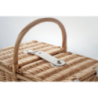 Panier pique-nique personnalisé pour 4 personnes en osier Panier pique-nique personnalisé pour 4 personnes en osier
