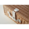 Panier pique-nique personnalisé pour 4 personnes en osier Panier pique-nique personnalisé pour 4 personnes en osier