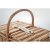 Panier pique-nique personnalisé pour 4 personnes en osier Panier pique-nique personnalisé pour 4 personnes en osier