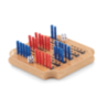 Set personnalisable de 4 sous-verre en liège et MDF avec jeux de société Set personnalisable de 4 sous-verre en liège et MDF avec jeux de société