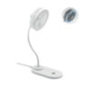 Ventilateur personnalisable de bureau avec lumière LED en ABS Ventilateur personnalisable de bureau avec lumière LED en ABS