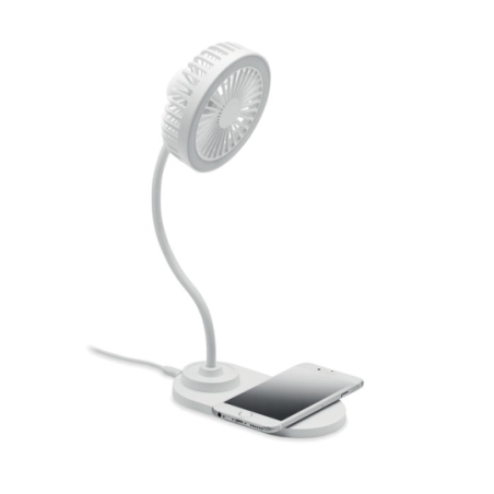Ventilateur personnalisable de bureau avec lumière LED en ABS Ventilateur personnalisable de bureau avec lumière LED en ABS