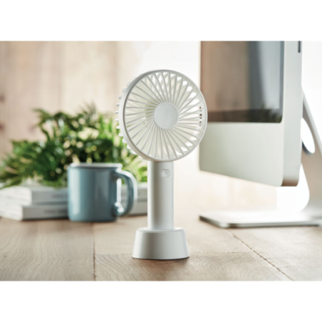 Mini ventilateur de bureau personnalisable avec batterie 2000 mAh