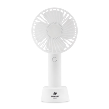Mini ventilateur de bureau personnalisable avec batterie 2000 mAh