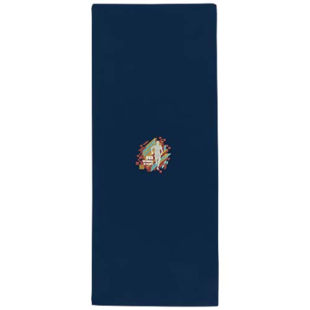 Serviette personnalisable Lucas en rPET 140 g/m2 - 30&nbsp;x&nbsp;80&nbsp;cm