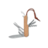 Couteau multi-outils personnalisable en liège et inox Couteau multi-outils personnalisable en liège et inox