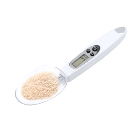 Balance de cuisine personnalisable avec cuillère précision 0,1g - Langek