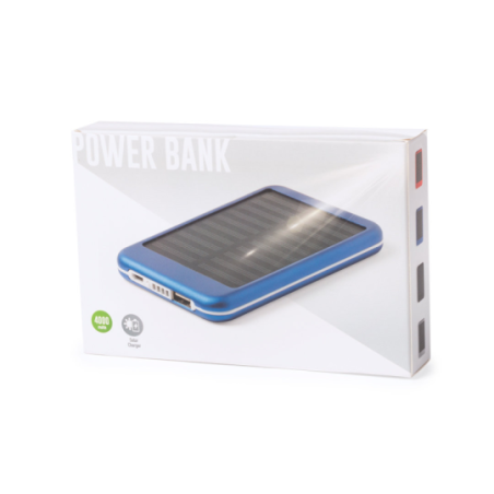 Batterie externe solaire personnalisée 4000 mAh Rudder