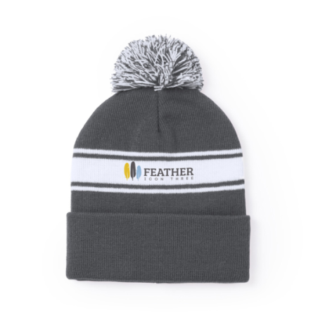Bonnet personnalisable avec pompon en acrylique Baikof