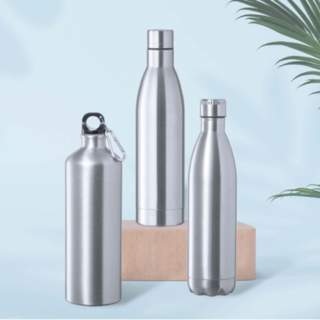 Bouteille personnalisable en inox 1L Pounder Bouteille personnalisable en inox 1L Pounder