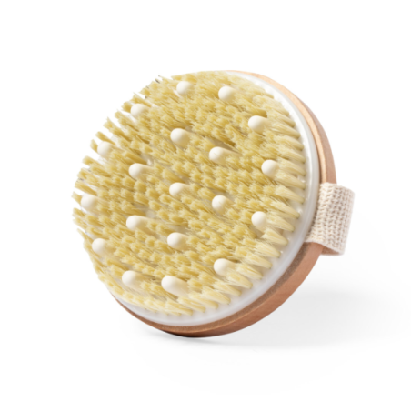 Brosse de massage personnalisée exfoliante en bois Ruck