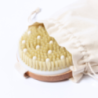 Brosse de massage personnalisée exfoliante en bois Ruck Brosse de massage personnalisée exfoliante en bois Ruck