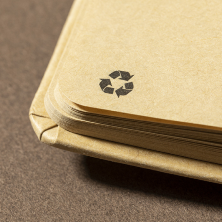 Carnet personnalisable avec sa couverture rigide en carton recyclé A5 Klamax Carnet personnalisable avec sa couverture rigide en carton recyclé A5 Klamax
