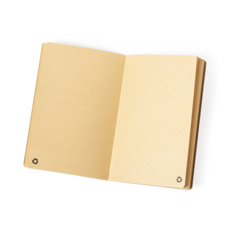 Carnet personnalisable A5 en carton recyclé Rayish Carnet personnalisable A5 en carton recyclé Rayish