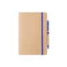 Carnet A5 personnalisé en carton recyclé et son stylo Esteka Carnet A5 personnalisé en carton recyclé et son stylo Esteka