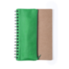Carnet publicitaire A5 couverture en carton recyclé et sa trousse intégrée Mosku Carnet publicitaire A5 couverture en carton recyclé et sa trousse intégrée Mosku