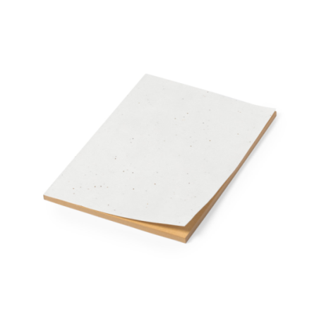 Carnet A5 publicitaire avec couverture en papier ensemencé de pétunia - Maiwen Carnet A5 publicitaire avec couverture en papier ensemencé de pétunia - Maiwen