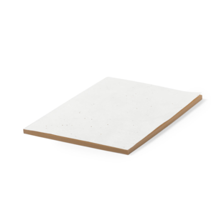 Carnet A5 publicitaire avec couverture en papier ensemencé de pétunia - Maiwen Carnet A5 publicitaire avec couverture en papier ensemencé de pétunia - Maiwen