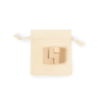 Casse-tête personnalisable en bois 7 pièces dans son sac en coton robuste Casse-tête personnalisable en bois 7 pièces dans son sac en coton robuste