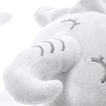 Doudou personnalisable éléphant en polyester Marlin