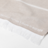 Fouta personnalisable en polycoton recyclé 250g/m2 Tayler Fouta personnalisable en polycoton recyclé 250g/m2 Tayler